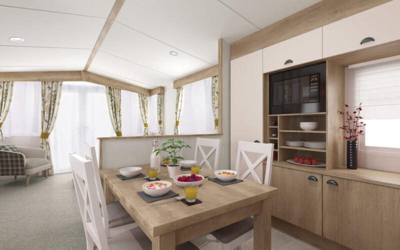 2021 Swift Biarritz Dining area